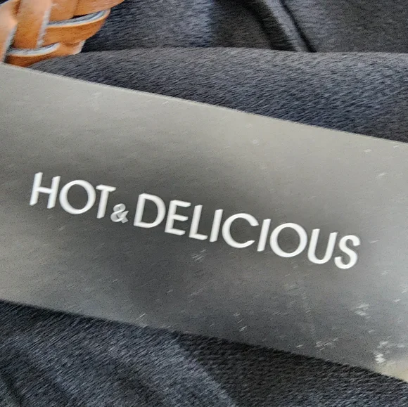 XL Hot and Delicious Black Shirt BNWT - Picture 3 of 4